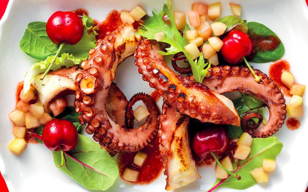 Insalata di polpo marinata ai Duroni di Vignola